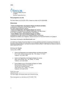 Para programar una cita