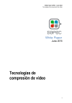 Tecnologías de compresión de vídeo