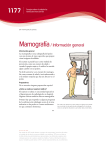 Mamografía/ Información general
