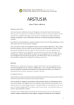 Dossier de Arstusia, 13.5.2016 - Museo Bellas Artes de Asturias