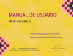 Manual de Usuario - Premio Mario Hernandez