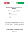 Muestras de prodcuctos elaborados en cuero crudo e industrial