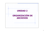 Estructuras Basicas de Archivos