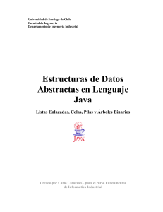 Estructuras de Datos en Lenguaje Java