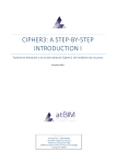 CIPHER3: A Step-by-Step Introduction I