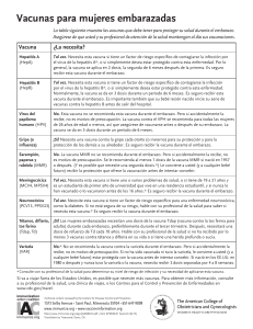 P4040 Vaccinations for Pregnant Women