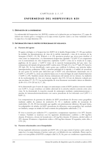 enfermedad del herpesvirus koi
