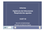 Informe Vigilancia de Infecciones Respiratorias agudas 15/07/10
