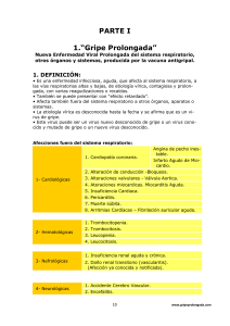 PARTE I - Gripe Prolongada