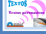 Textos persuasivos - CAPACITACIONES – CARLOS ENRIQUE