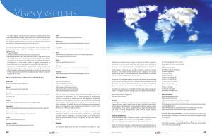 Visas y vacunas