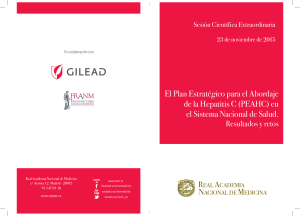 El Plan Estratégico para el Abordaje de la Hepatitis C