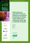 Perfil de eficacia y seguridad de Echinacea purpurea