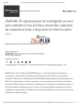 ZikaPLAN: 25 organizaciones de investigación se unen