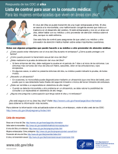 Lista de control para usar en la consulta médica como