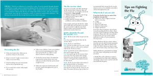 Tips on Fighting the Flu