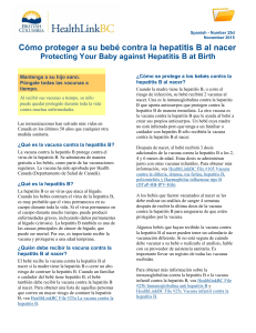 Protecting Your Baby against Hepatitis B at Birth