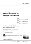 Manual de uso del kit virotype® CSFV RT-PCR