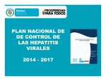 PLAN NACIONAL DE DE CONTROL DE LAS HEPATITIS VIRALES