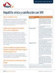 Hepatitis vírica y coinfección con VIH