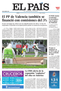 El PP de Valencia también se financió con comisiones del 3%