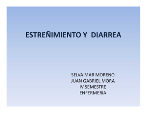 ESTREÑIMIENTO Y DIARREA