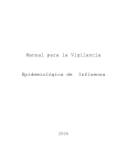 vigilancia epidemiologica de influenza. manual