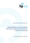 SPANISH FINAL_EBOLA_FIP Information and Guidelines for