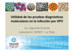 Utilidad de las pruebas diagnósticas moleculares en la infección por