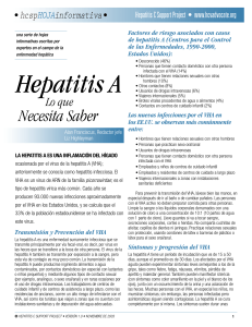 Hepatitis A - HCV Advocate