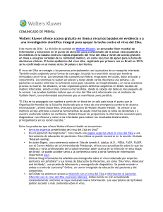 COMUNICADO DE PRENSA Wolters Kluwer ofrece