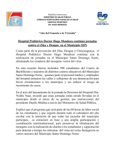 Hospital Pediátrico Doctor Hugo Mendoza continúa jornadas contra