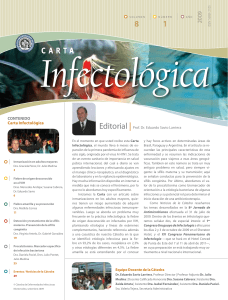 Carta Infectológica, 9 - Cátedra de Enfermedades Infecciosas