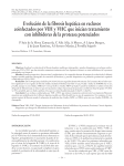 Evolución de la fibrosis hepática en reclusos coinfectados por VIH y