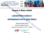 Laboratorio Clínico y Enfermedad por el Virus Ébola