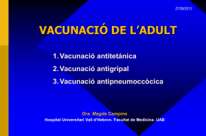 vacunas antigripales. contraindicaciones
