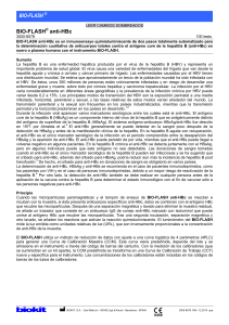 BIO-FLASH ® BIO-FLASH® anti-HBc