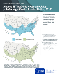 mapas del alcance estimado del zika