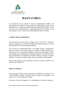 hantavirus - Contacto Diario