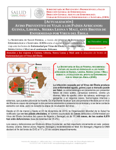 [actualizaci&oacute;n] aviso preventivo de viaje a los pa&iacute;ses africanos