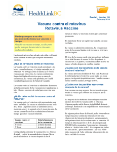 Vacuna contra el rotavirus