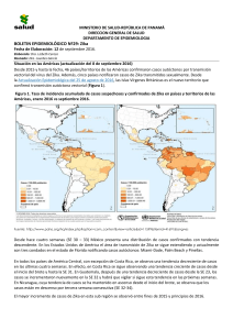 Boletín epidemiológico