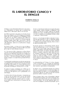 El lABORATORIO CllNICO El DENGUE