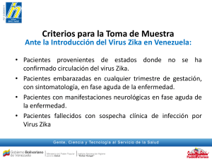 PCR en Tiempo Real-Virus Zika - Instituto Nacional de Higiene