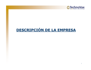 descripción de la empresa