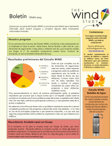 Boletín Otoño 2013 Contáctenos Recordatorio
