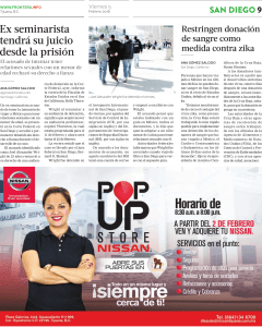 Ex seminarista tendrá su juicio desde la prisión