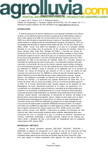 enfermedades virales del cultivo de soja en distintas areas de