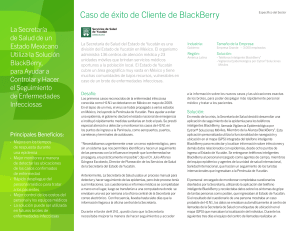 Caso de &eacute;xito de Cliente de BlackBerry