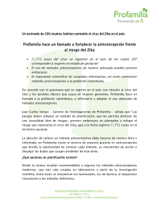 Profamilia hace un llamado a fortalecer la anticoncepción frente al
